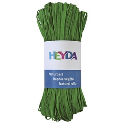 [000007119] Rafija prirodna 50g Heyda 20-48877 96 zelena