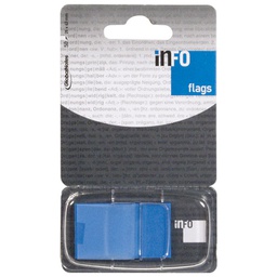 [000007128] Zastavica 25x43 mm 50L Global Notes 7728-36 fluorescentno plava blister