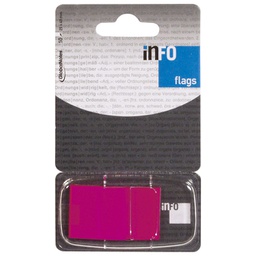 [000007129] Zastavica 25x43 mm 50L Global Notes 7728-29 fluorescentno pink blister