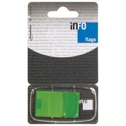 [000007131] Zastavica 25x43 mm 50L Global Notes 7727-99 fluorescentno zelena blister