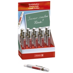 [000007140] Držač za okruglu kredu za fi-10 mm metal s klipsom Brunnen 10-48879