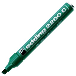 [000000547] Marker permanentni 1-5 mm klinasti vrh Edding 2200 C zeleni