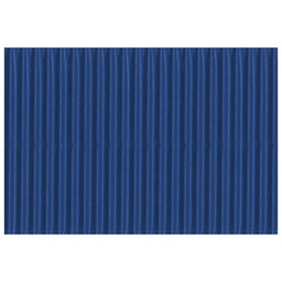 [000007271] Papir ukrasni dvoslojni rebrasti B2 pk10 300g Heyda 20-47132 35 plavi