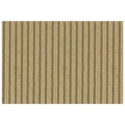 [000007284] Papir ukrasni dvoslojni rebrasti B2 pk10 300g Heyda 20-47132 11 natur