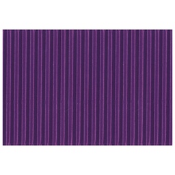 [000007290] Papir ukrasni dvoslojni rebrasti B2 pk10 300g Heyda 20-47132 66 ljubičasti