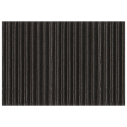 [000007292] Papir ukrasni dvoslojni rebrasti B2 pk10 300g Heyda 20-47132 90 crni