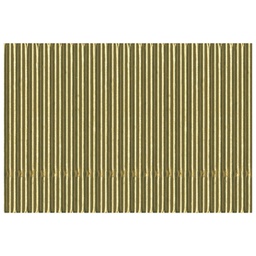 [000007293] Papir ukrasni dvoslojni rebrasti B2 pk10 300g Heyda 20-47132 91 zlatni