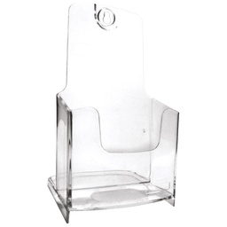 [000007304] Stalak za prospekte stolni-zidni A4 okomit Arda 70A41 kristalno proziran
