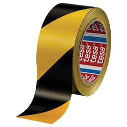 [000007316] Traka za označavanje ljepljiva 50 mm/33m pvc Tesa 60760-93 crno-žuta