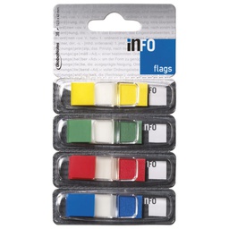 [000007341] Zastavica 12,5x43 mm 4boje/prozirnex36L Global Notes 7727-82 blister