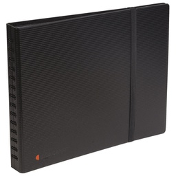 [000007389] Album za vizitke 240 kartica s gumicom 25x20 cm Exactive Exacompta 75134E