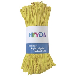 [000007397] Rafija prirodna 50g Heyda 20-48877 88 svijetložuta