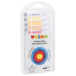 [000007413] Boja tempera  7,5ml aluminijska tuba 12boja/poly Primo 245T12PP blister