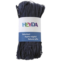 [000007491] Rafija prirodna 50g Heyda 20-48877 93 tamnoplava