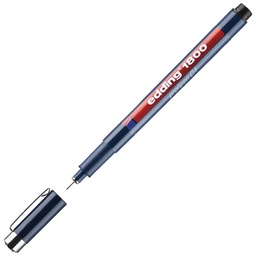 [000000594] Flomaster za tehničko crtanje profipen 0,1 mm Edding 1800 crni
