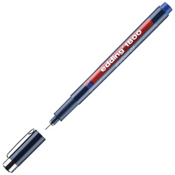 [000000596] Flomaster za tehničko crtanje profipen 0,1 mm Edding 1800 plavi