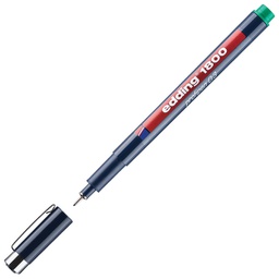 [000000598] Flomaster za tehničko crtanje profipen 0,3 mm Edding 1800 zeleni