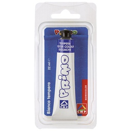 [000007735] Boja tempera 22ml.aluminijska tuba CMP.740TRG100 bijela blister!!
