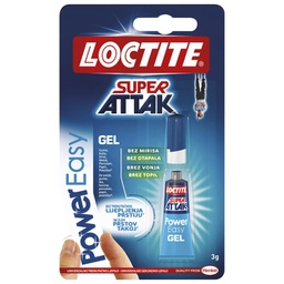 [000007736] Ljepilo trenutačno 3g Super Attak Power Easy gel Henkel 1462906 blister