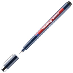 [000000602] Flomaster za tehničko crtanje profipen 0,5 mm Edding 1800 crni