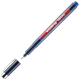 [000000604] Flomaster za tehničko crtanje profipen 0,5 mm Edding 1800 plavi