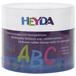 [000007835] Žig s motivom ABC+jastučić pk30 Heyda 20-48884 79