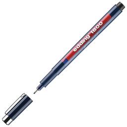 [000000606] Flomaster za tehničko crtanje profipen 0,7 mm Edding 1800 crni