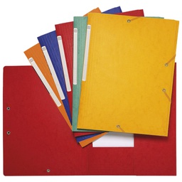 [000007897] Fascikl klapa s gumicom chartreuse A4 pk10 Exacompta 55000SE sortirano