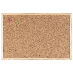 [000007929] Ploča pluto  40x30 cm jednostrana drveni okvir Bi-Office