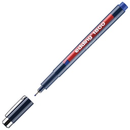 [000000608] Flomaster za tehničko crtanje profipen 0,7 mm Edding 1800 plavi