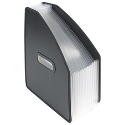 [000008001] Stalak za spise okomit pp s 13 pregrada Brunnen 10-20251 crni