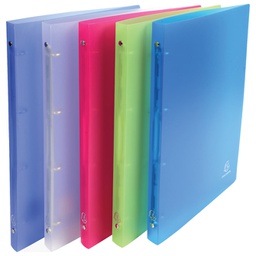 [000008101] Mapa uložna 4ringa-fi15 mm A4 pp Chromaline Exacompta 51169E sortirano prozirna