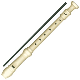 [000008110] Instrument blok flauta plastični+čistač Arda 117M