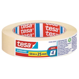 [000008285] Traka ljepljiva krep 25 mm/50m Standard eko Tesa 5086
