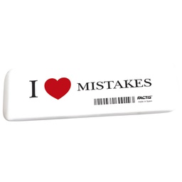[000008352] Gumica kaučuk GE16 I love mistakes Factis