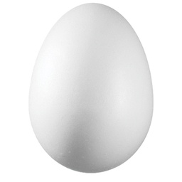[000008613] Ukras od stiropora 10 cm jaje pk5 Knorr Prandell 21-6768067 bijeli