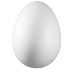 [000008638] Ukras od stiropora  4cm jaje pk10 Knorr Prandell 21-6768032 bijeli