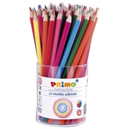 [000008734] Boje drvene  72boje u čaši Primo 505B72