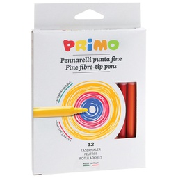 [000008774] Flomaster školski  12boja Primo 601PEN12 blister
