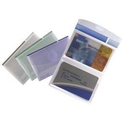 [000008836] Etui za vizitke 8 džepova 16 kartica Tarifold 510299 prozirno sortirano!!