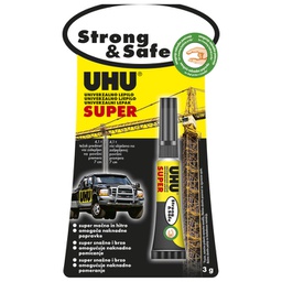 [000008845] Ljepilo trenutačno  3g Super Strong&Safe UHU L0180020 blister