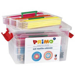 [000008913] Boje drvene  216boja (18x12boja) u pp kutiji Primo 507MAT216