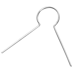 [000009098] Vješalice za kuglice/jaja 25 mm pk25 Knorr Prandell 21-2930307 srebrne