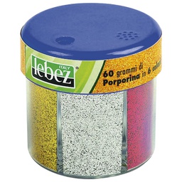[000009105] Prah ukrasni 10gx6boja u čaši Lebez 80318