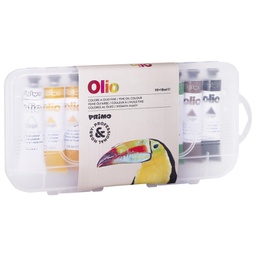 [000009148] Boje uljne u tubi 18 ml x 10 boja pp kutija Primo H&P 425TO10P blister