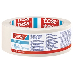 [000009303] Traka ljepljiva krep 38 mm/35m Basic Tesa 58593