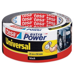 [000009310] Traka ljepljiva 50mm/25m Extra Power Universal Tesa 56388 crna blister!!