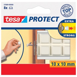 [000009316] Podložak odbojnik 10x10mm pk8 Tesa 57899-0 bijeli!!
