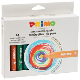 [000009356] Flomaster školski  24boje Jumbo Primo 604JUMBO24 blister