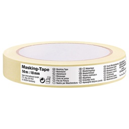 [000009446] Traka ljepljiva krep 18 mm/50m Universal budget Tesa 8254